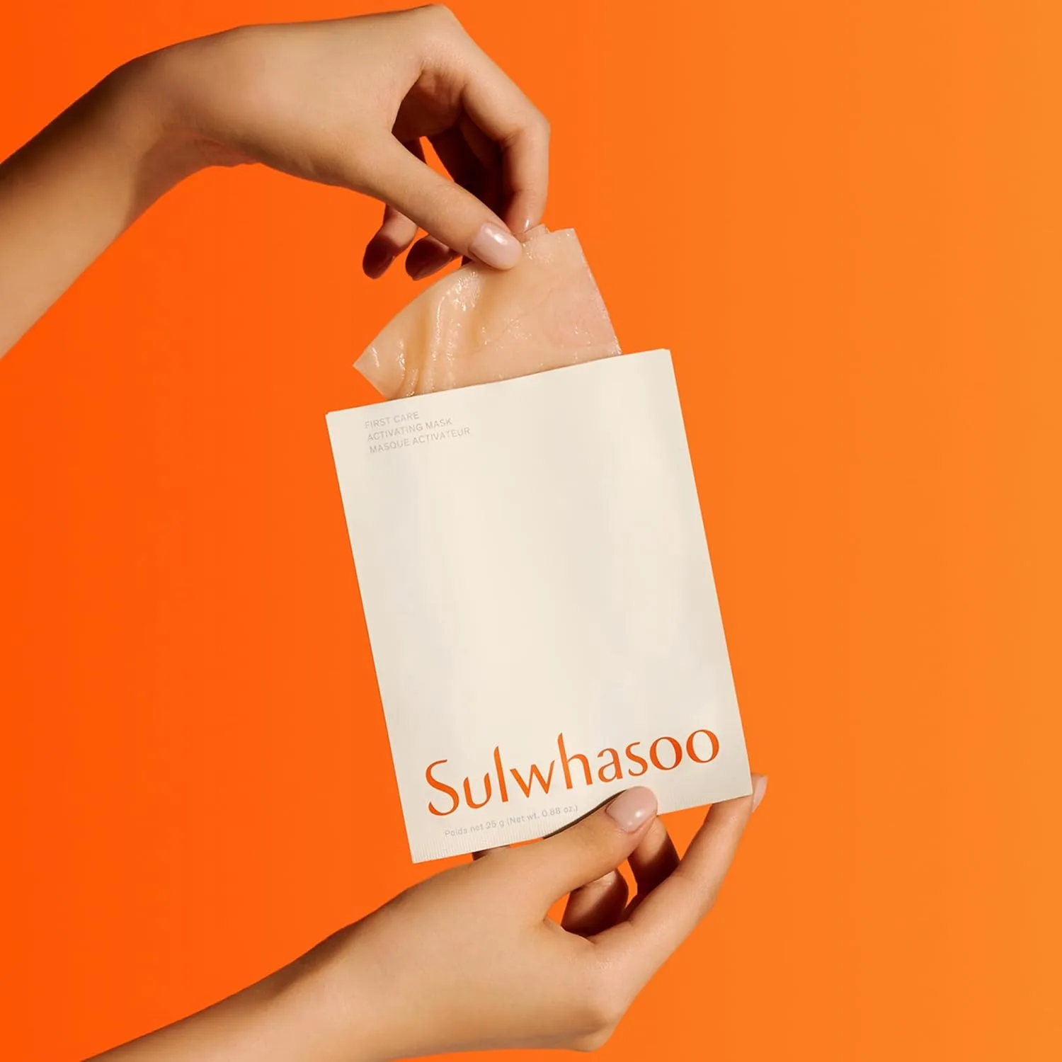 Сыворотка SULWHASOO — First Care Activating Sheet Mask - корейская для сухой кожи, укрепляет кожный барьер — фото 3