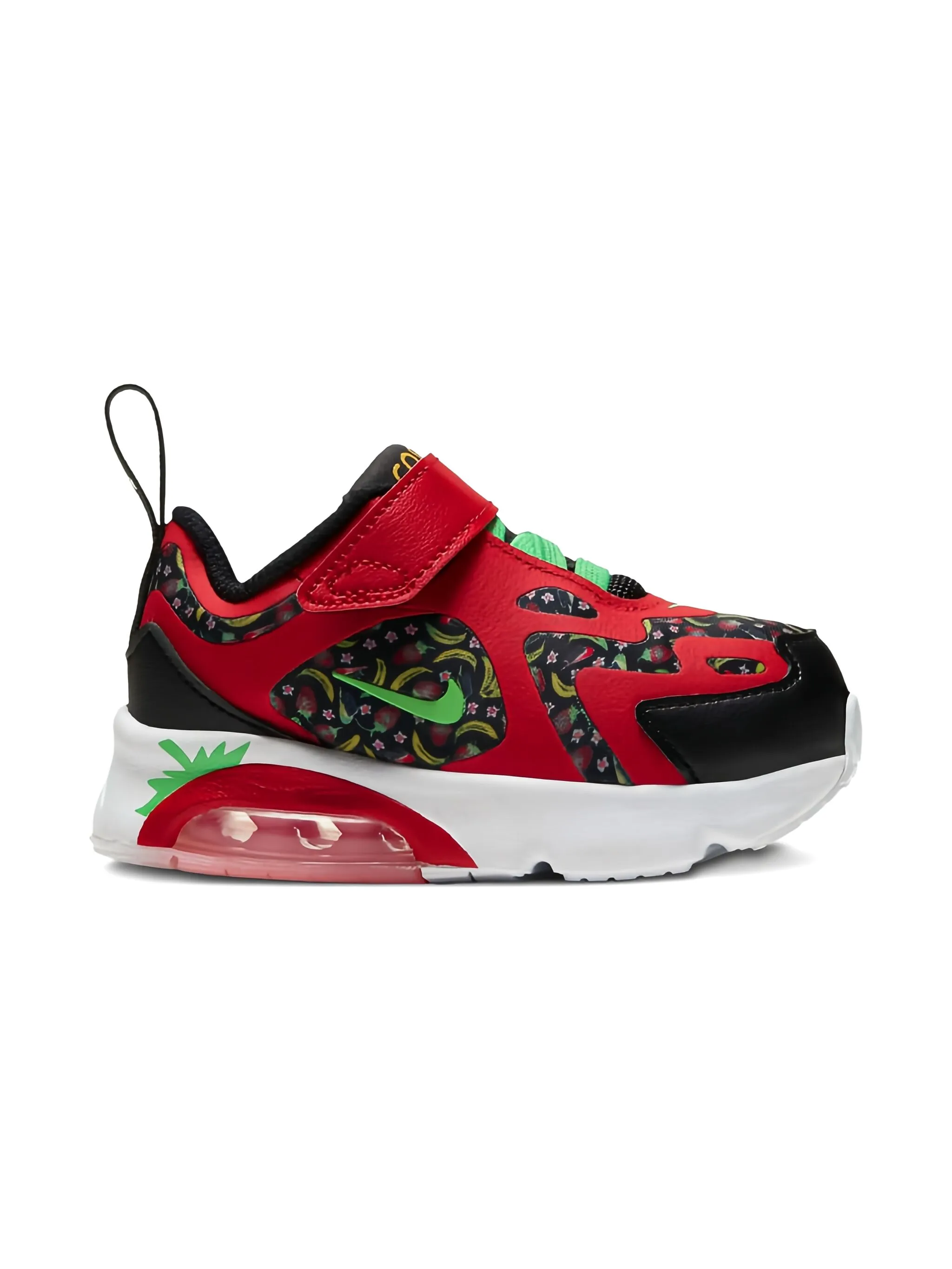 

Кроссовки Air Max 200 University Red/Green Spark Nike Kids, красный