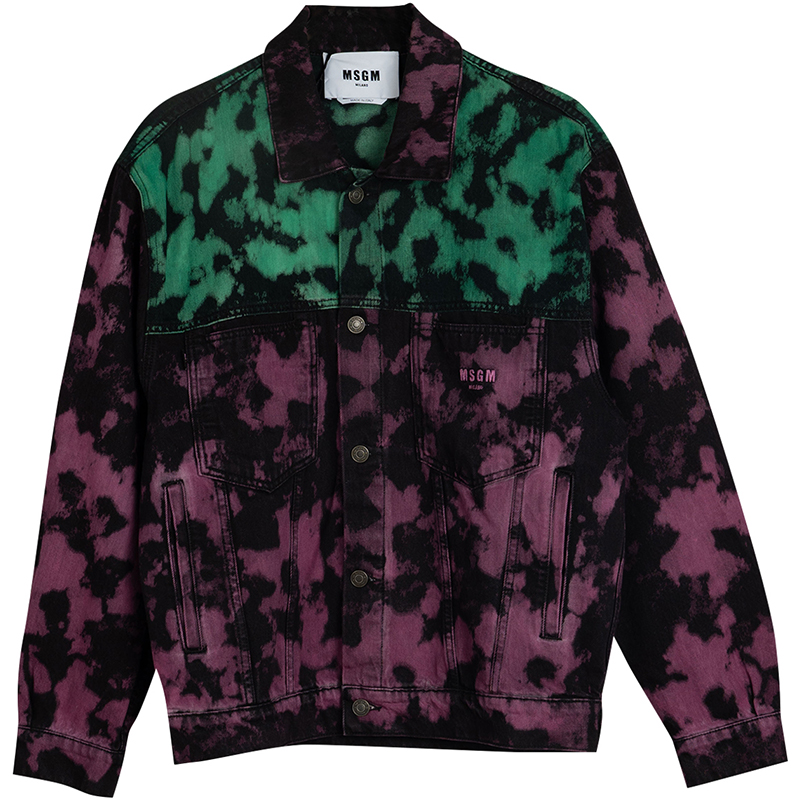 

MSGM Розовая джинсовая куртка, Pink