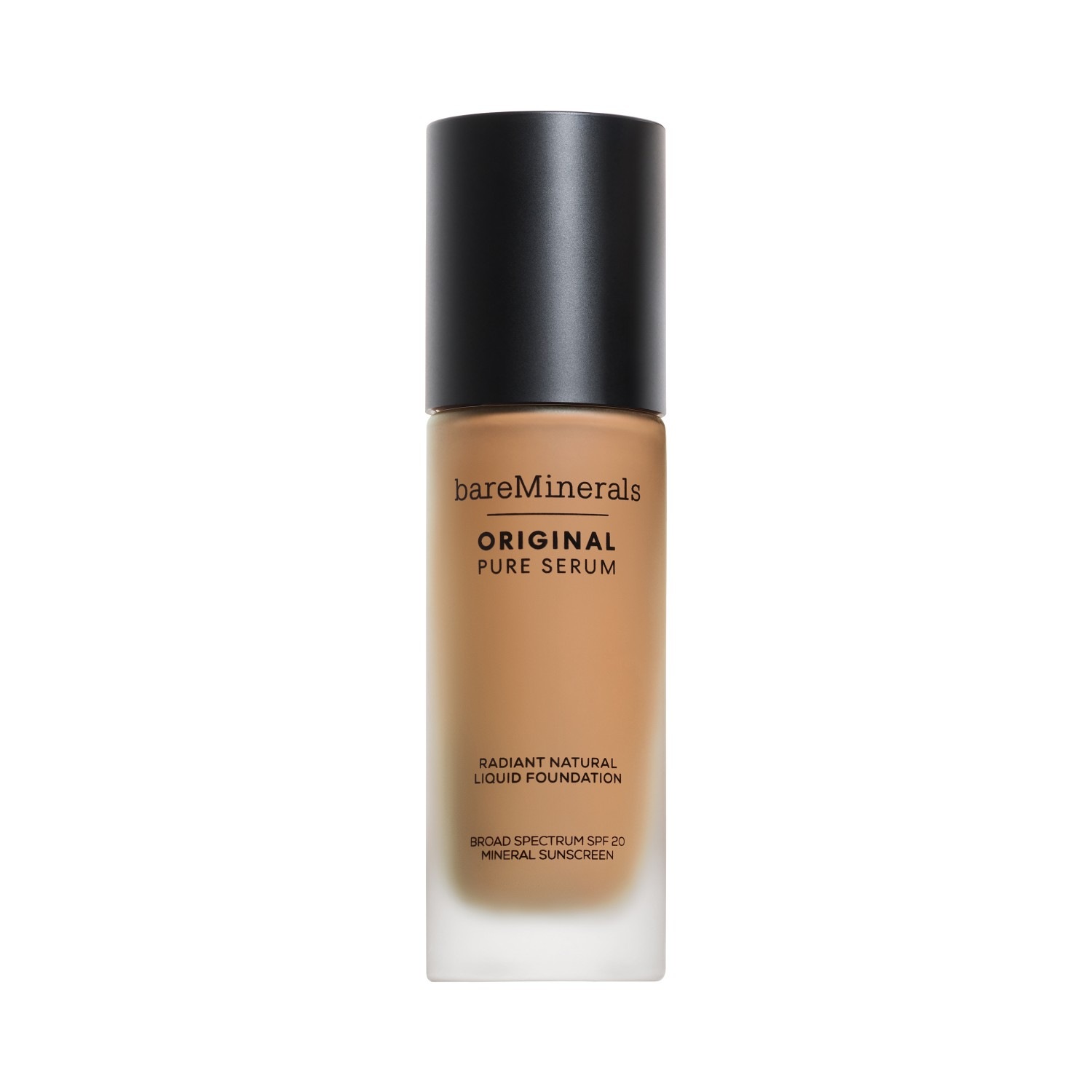 

Тональный крем для лица original pure serum radiant natural liquid mineral spf 20 Bareminerals, medium warm 3, объем 30 мл