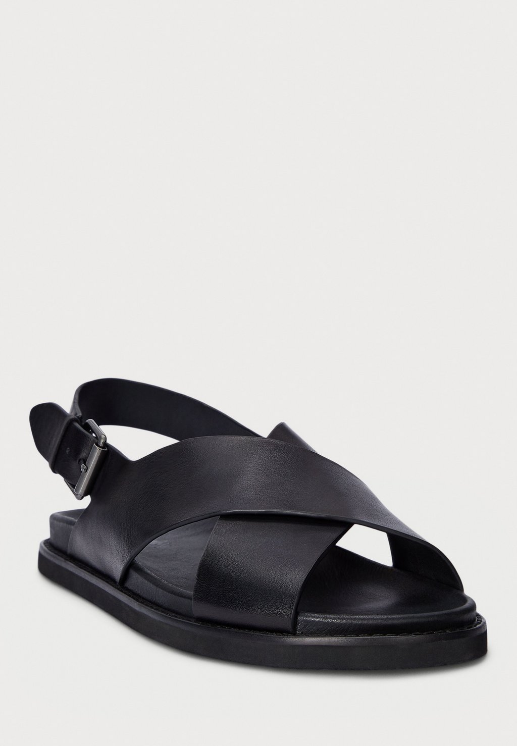 Сандалии ZANE LEATHER SANDAL Polo Ralph Lauren, черный — фото 2