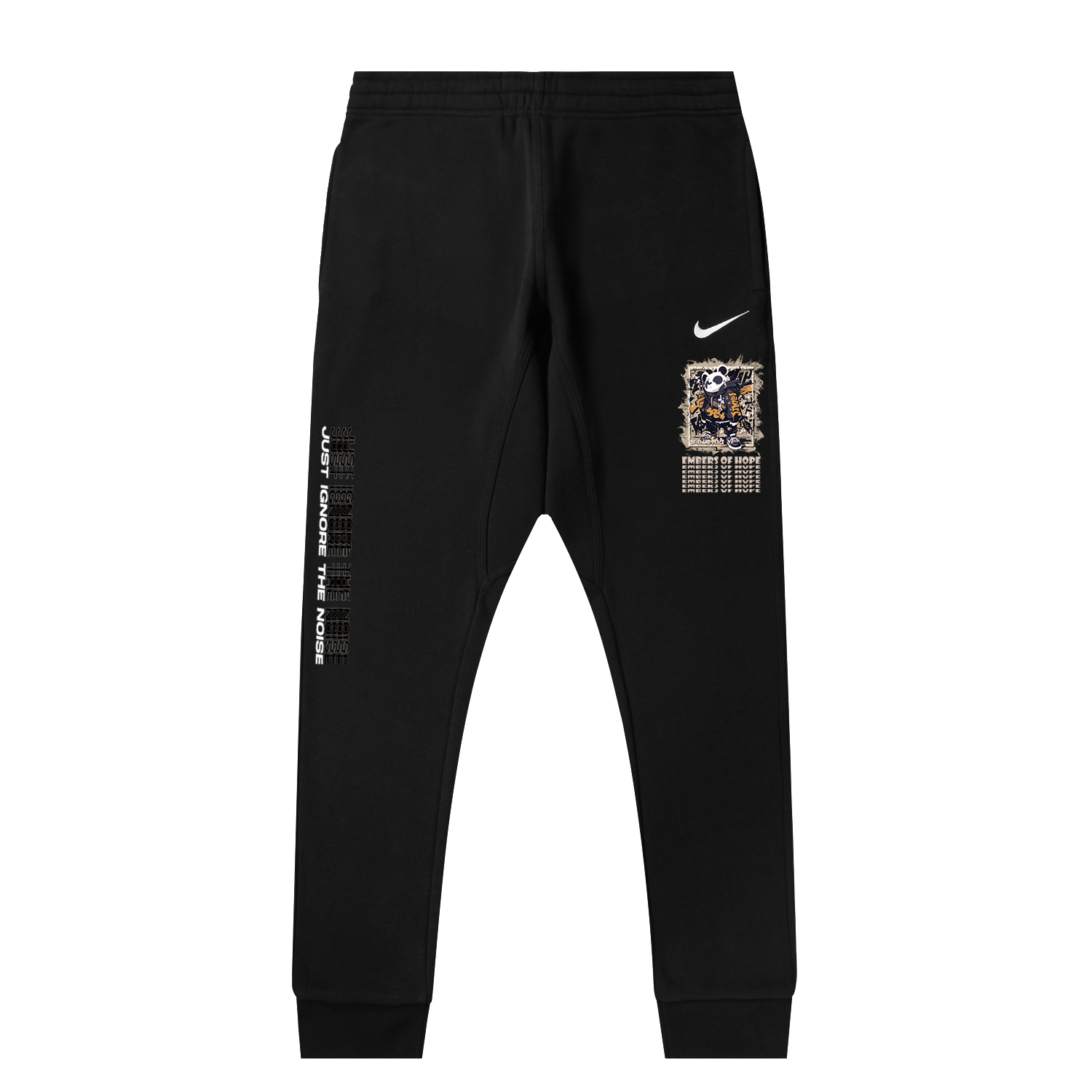 

Nike Вязаные спортивные штаны унисекс черный