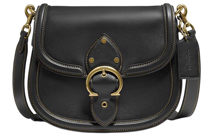

COACH Кожаная седельная сумка через плечо