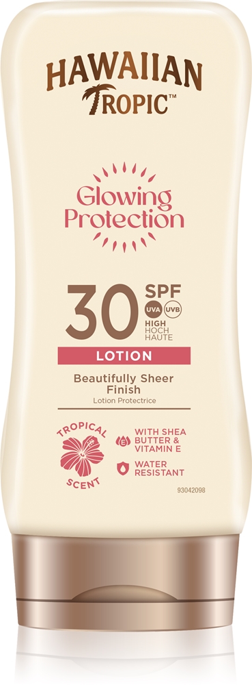 

Солнцезащитный лосьон для тела с эффектом сияния и прозрачным финишем SPF 30 Hawaiian Tropic, 180 мл