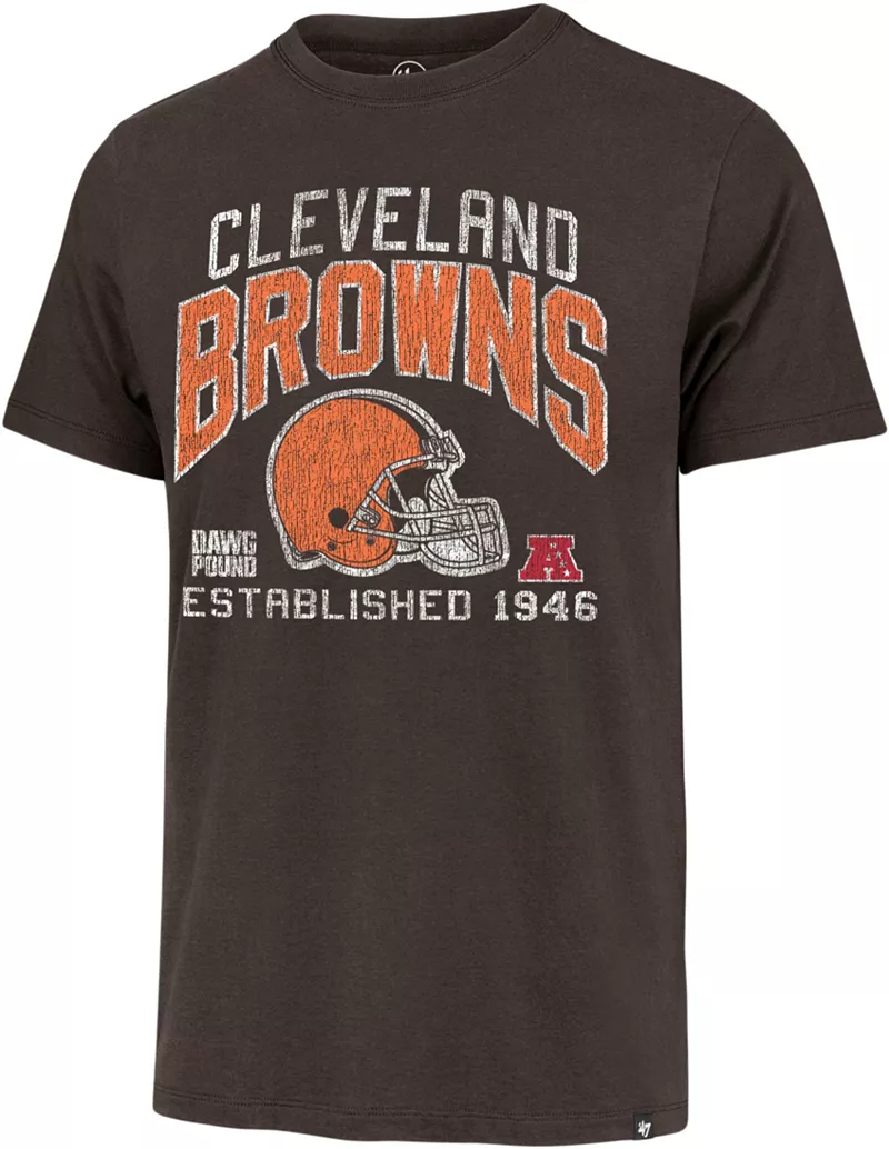 

Мужская футболка Cleveland Browns '47 Turned Up Espresso