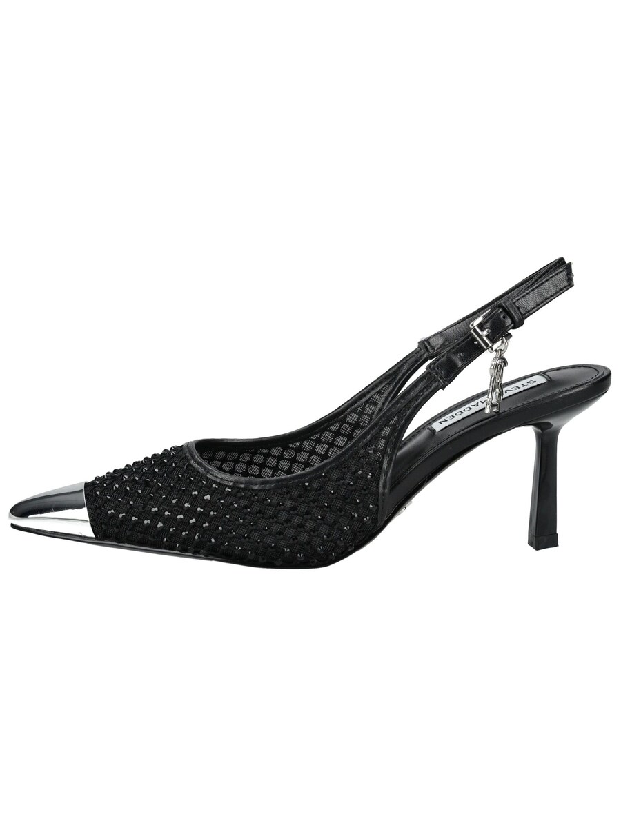 Туфли-лодочки с открытой пяткой STEVE MADDEN, Black — фото 2