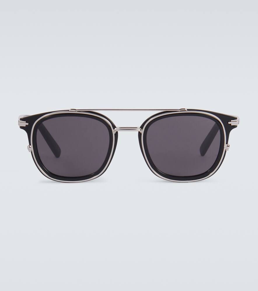 

Dior Black Suit S14I квадратные солнцезащитные очки Dior Eyewear, Shiny Black/Smoke