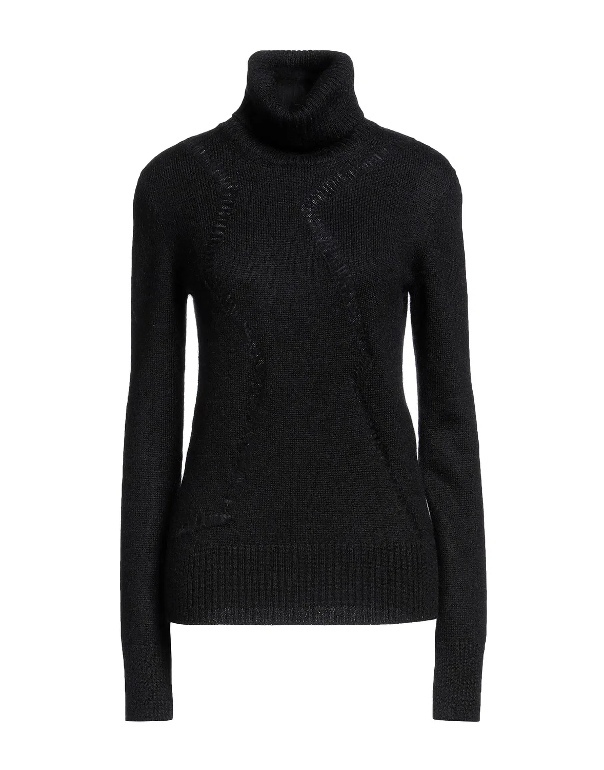 Водолазка из вареной шерсти Black SAINT LAURENT
