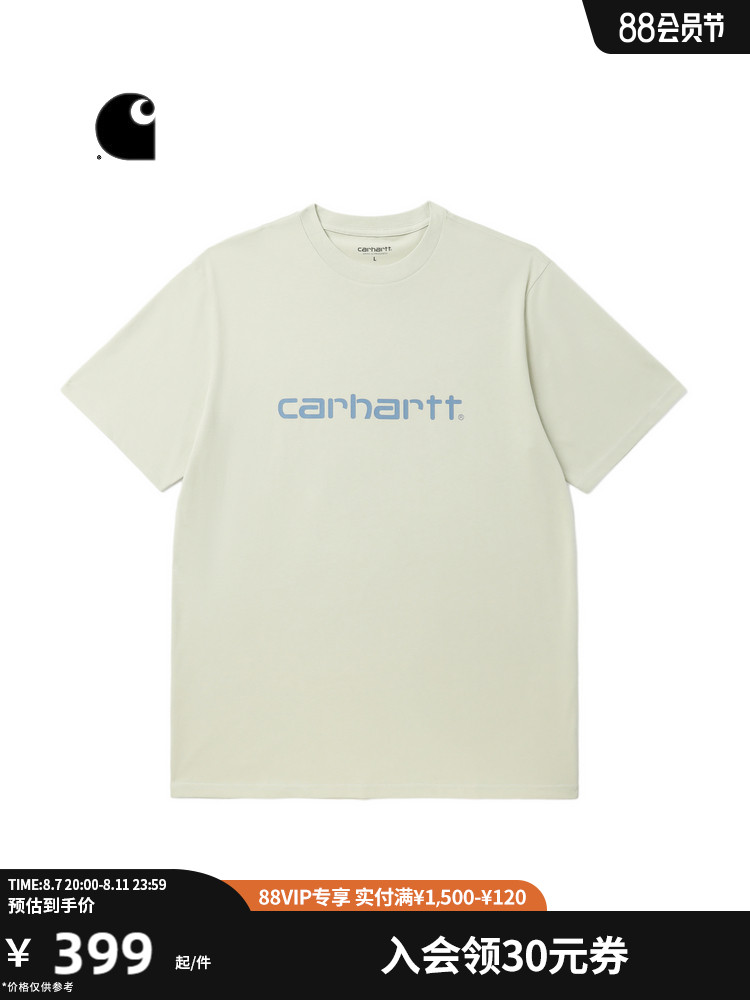 

Футболка Carhartt WIP с короткими рукавами, розовый