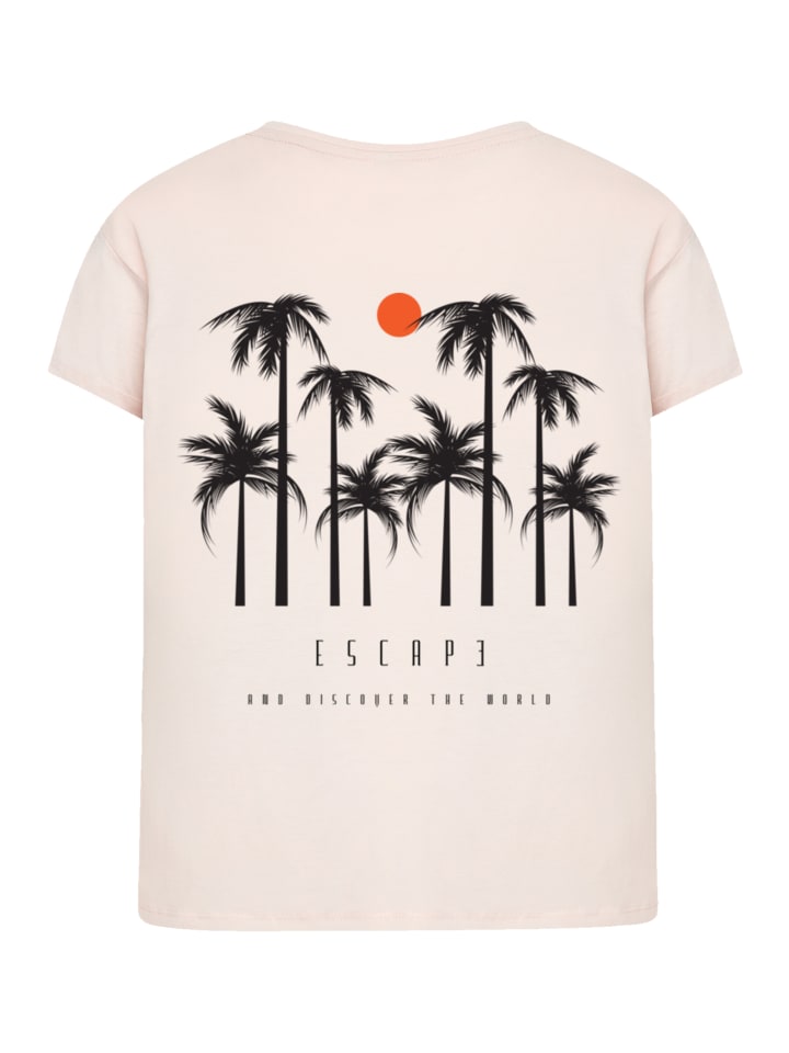 

Женская футболка Box Tee Escape Discover the World Palm Trees в розовом цвете F4NT4STIC, Розовый, Женская футболка Box Tee Escape Discover the World Palm Trees в розовом цвете F4NT4STIC