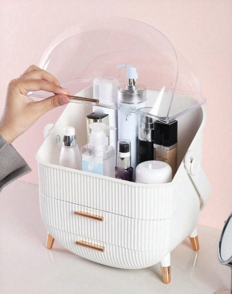 ОРГАНАЙЗЕР ДЛЯ КОСМЕТИЧЕСКОЙ СУМКИ ДЛЯ КОСМЕТИКИ КОНТЕЙНЕР BOX XXL [D-ORG-BI] Inna — фото 3