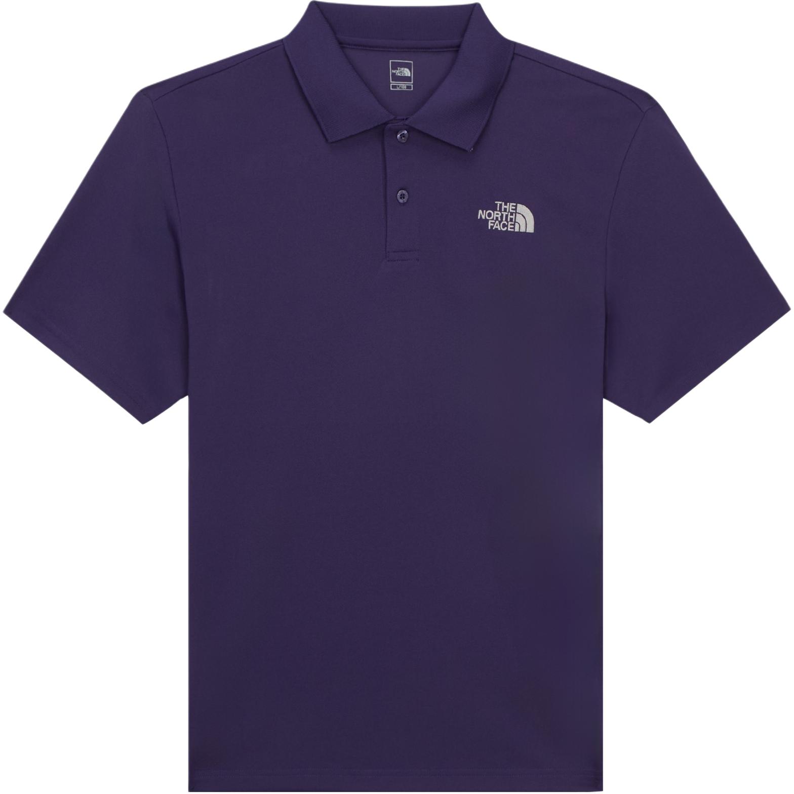 

THE NORTH FACE Фиолетовая поло для мужчин, Фиолетовый, THE NORTH FACE Фиолетовая поло для мужчин