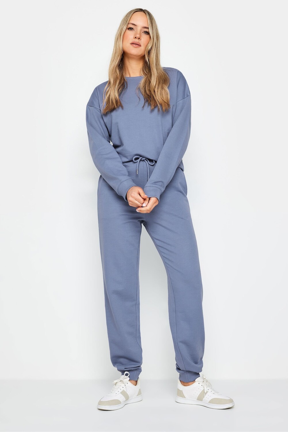 

Джоггеры с манжетами и леопардовым принтом Long Tall Sally, синий