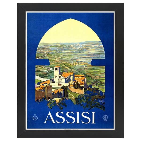

Рамка для фотографий LegendArte Poster Assisi, черный
