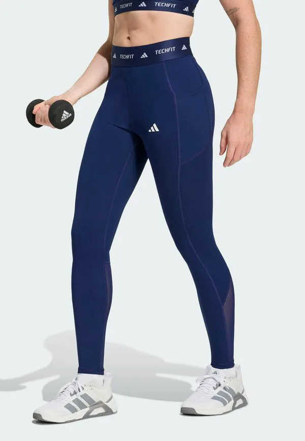 Леггинсы брюки Adidas Performance, Dark Blue