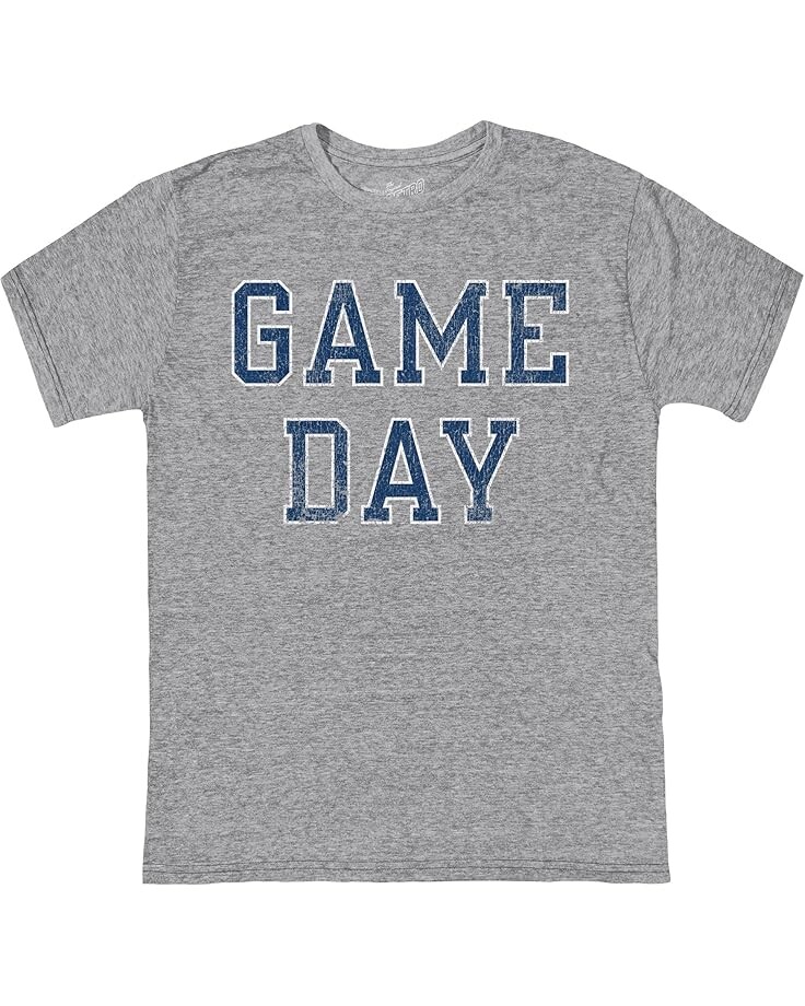 

Футболка The Original Retro Brand Kids Tri-Blend Game Day Football Crew Neck Tee, цвет Streaky Grey