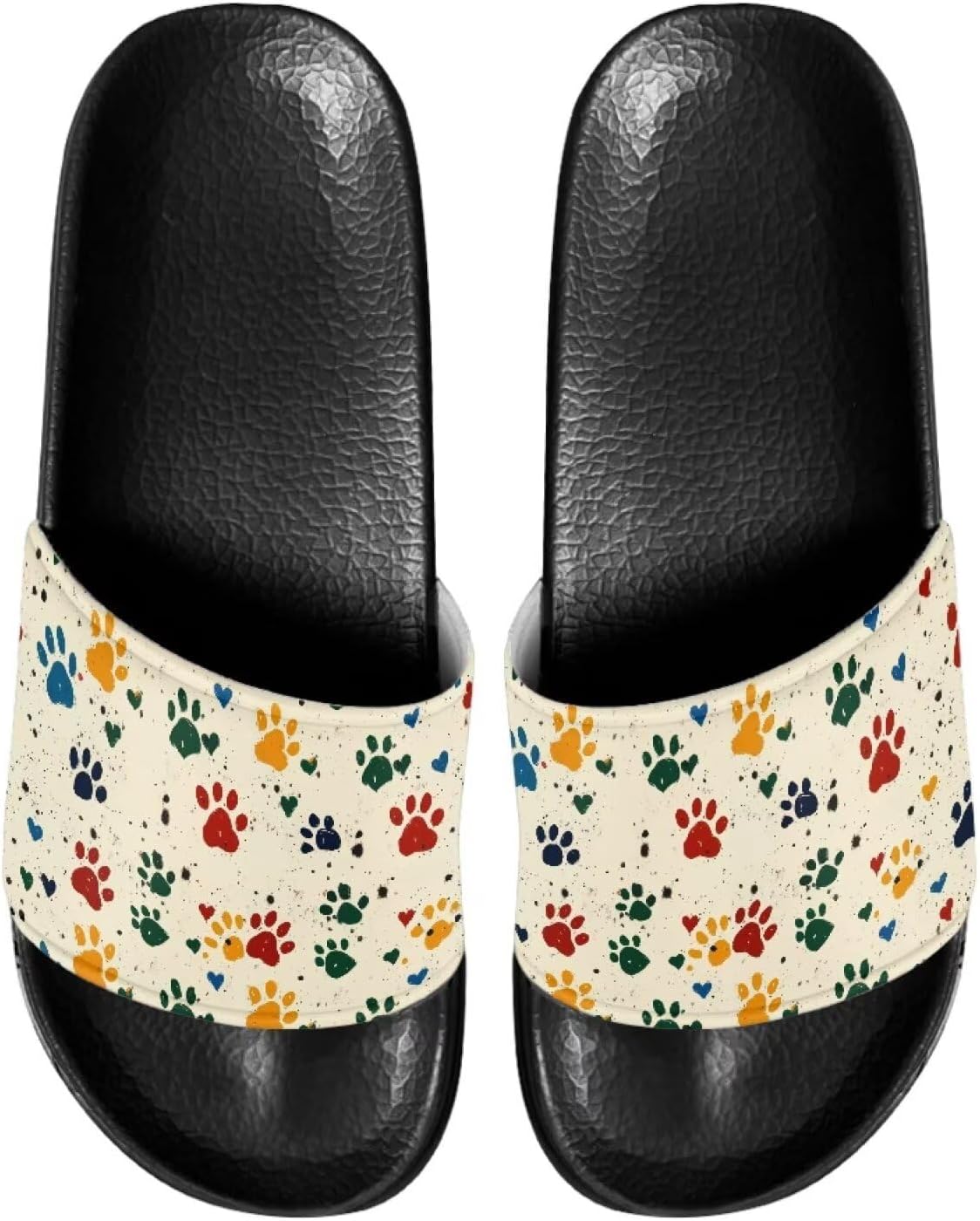 

Шлепанцы для женщин и мужчин с мягкой подошвой, комфортные, нескользящие, летние сандалии Judentidos, Colorful Paws