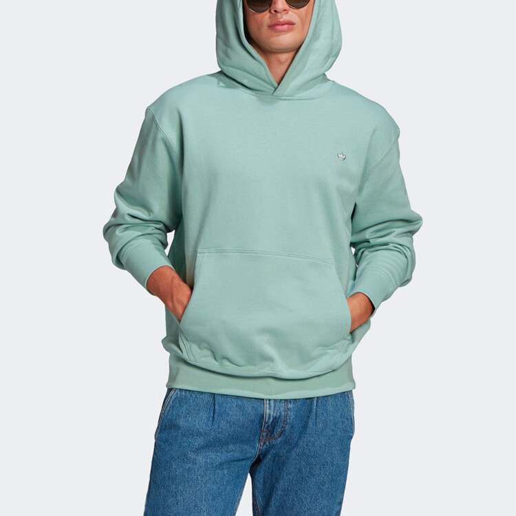 Толстовка Urban Classics мужская светло-зеленая Adidas Originals, светло-зеленый — фото 3
