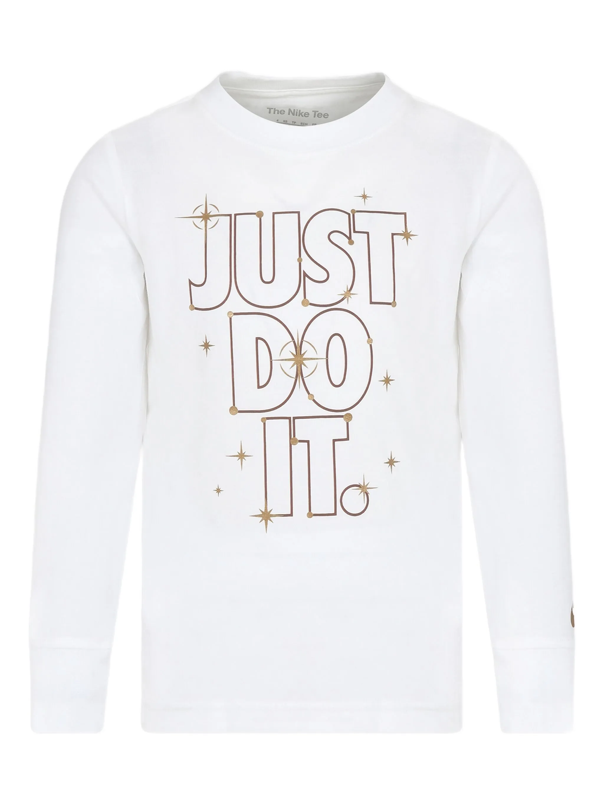 

Футболка с длинным рукавом Nike Kids, белый