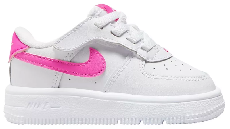 Кроссовки Nike Toddler Air Force 1 EasyOn, белый/розовый