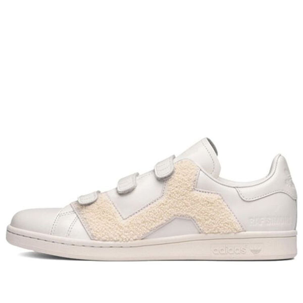 

Кроссовки raf simons x stan smith comfort badge 'talc' Adidas, бежевый