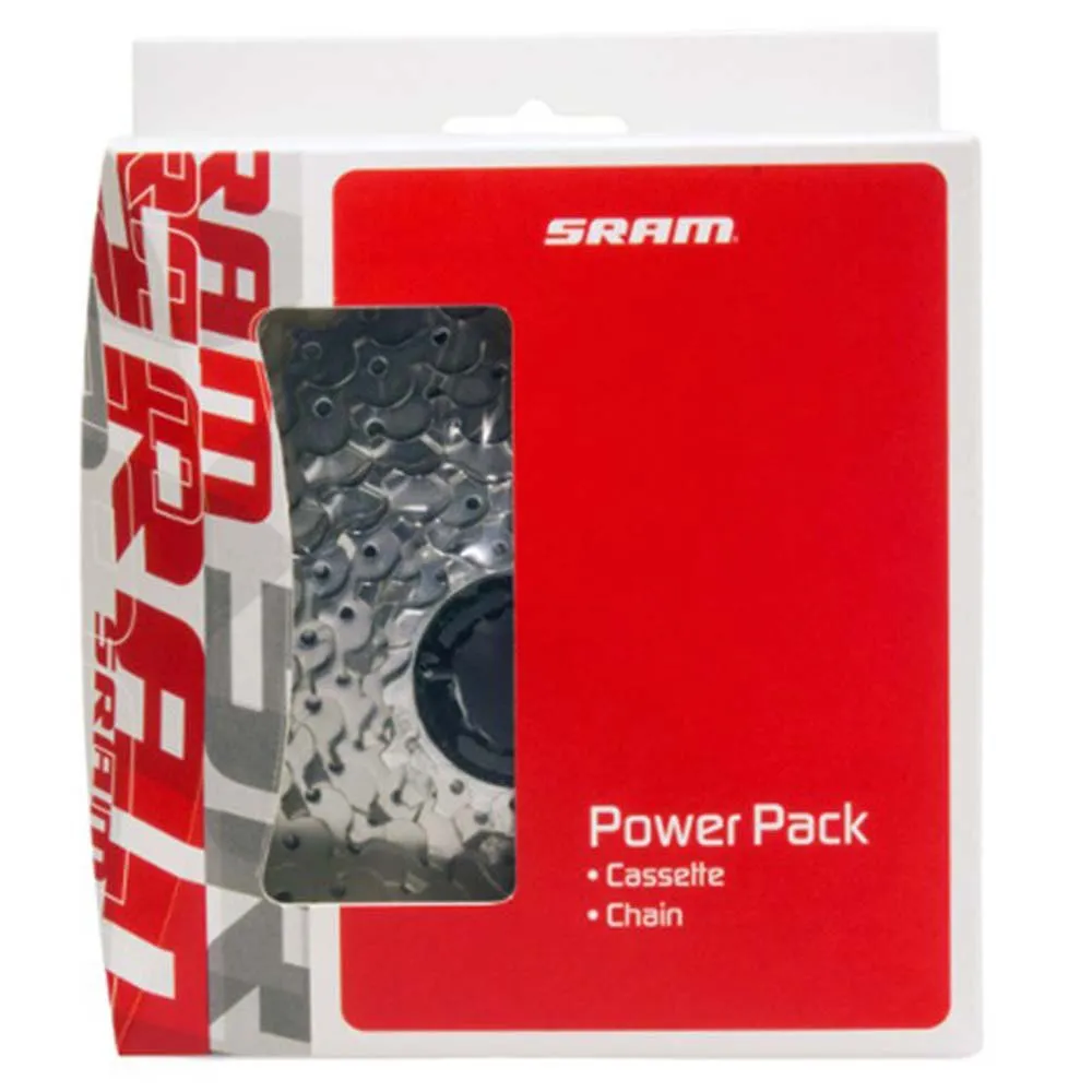 

Велокассета Sram Power Pack PG-850 PC-830 Chain, серебряный