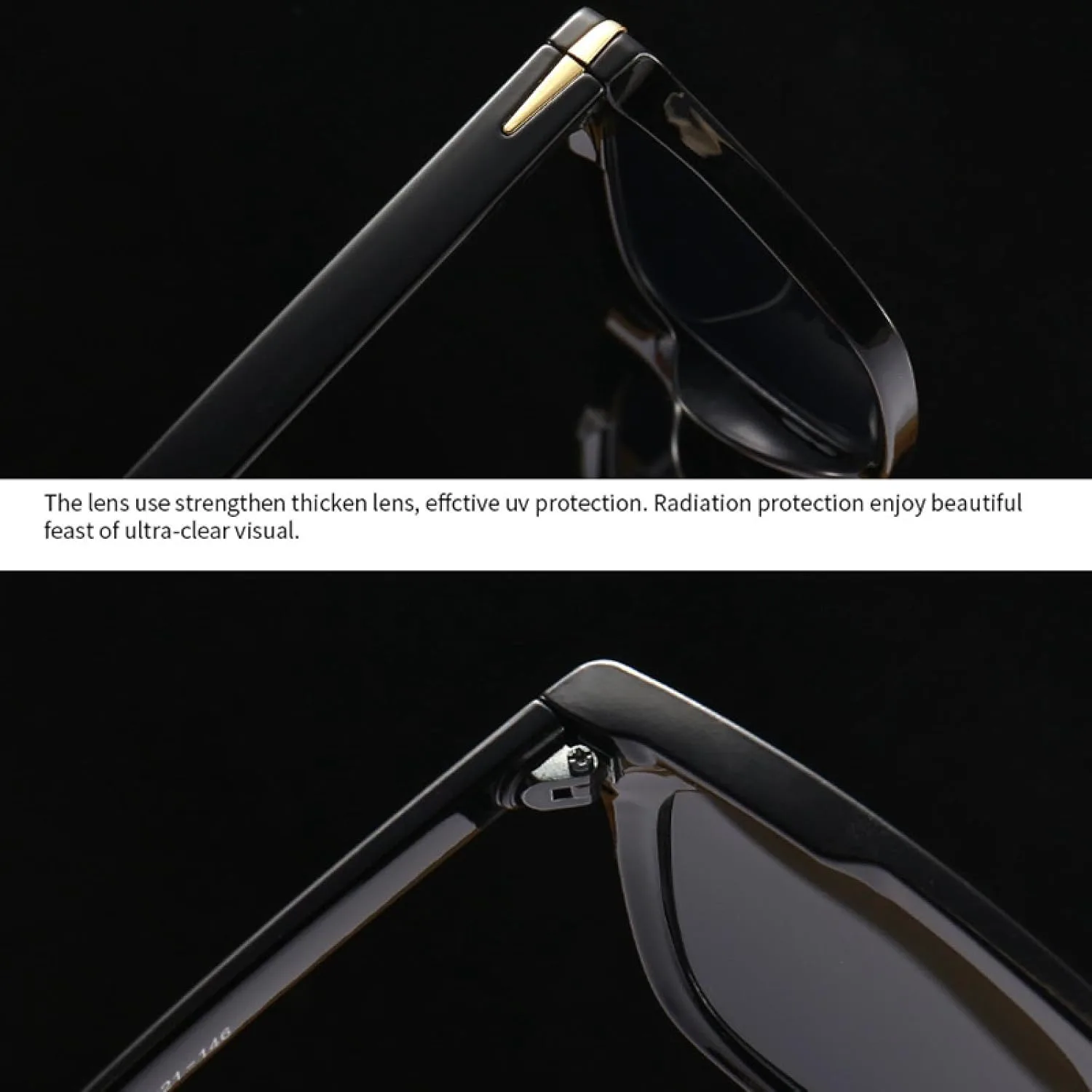 

Классические солнцезащитные очки для женщин и мужчин, роскошные, винтажные, ретро, ​​модные, с защитой от УФ-излучения UV400 и заклепками TVTBBVV, D2-lowquality