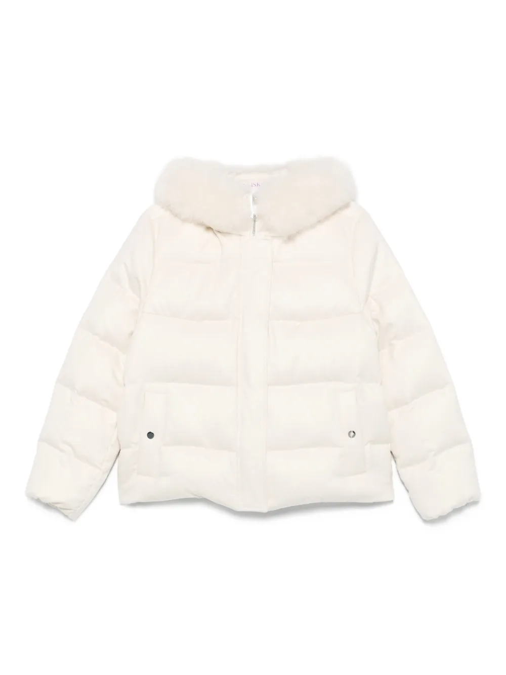 

Стеганая куртка с мехом Liska, бежевый