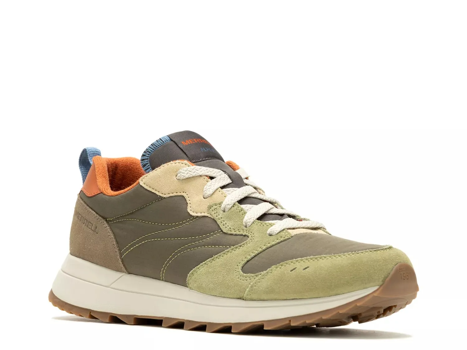 

Кроссовки Merrell Alpine 83 Sport Trail — мужские, темно-зеленые, многоцветные
