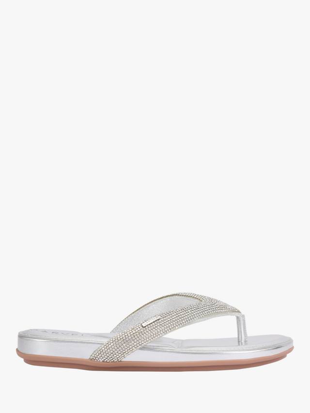 Металлические сандалии riviera Carvela, серебряный