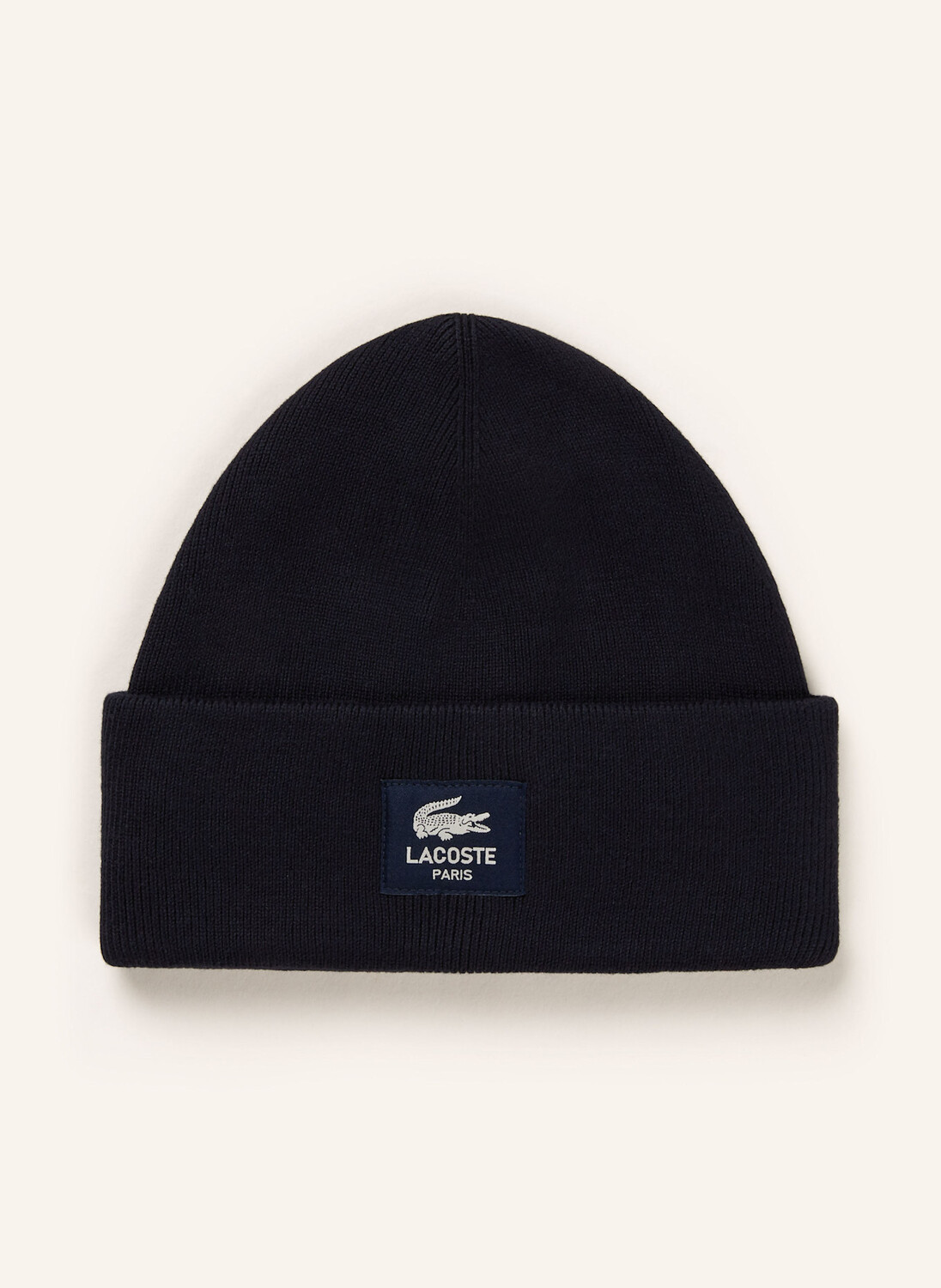 

Шапка LACOSTE, темно-синий