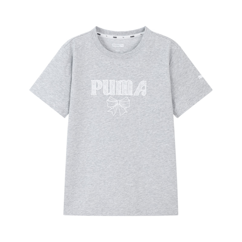 

Футболка Sportstyle Series SS25 Light Heather Gray 00101 для детей 3-7 лет PUMA, серый