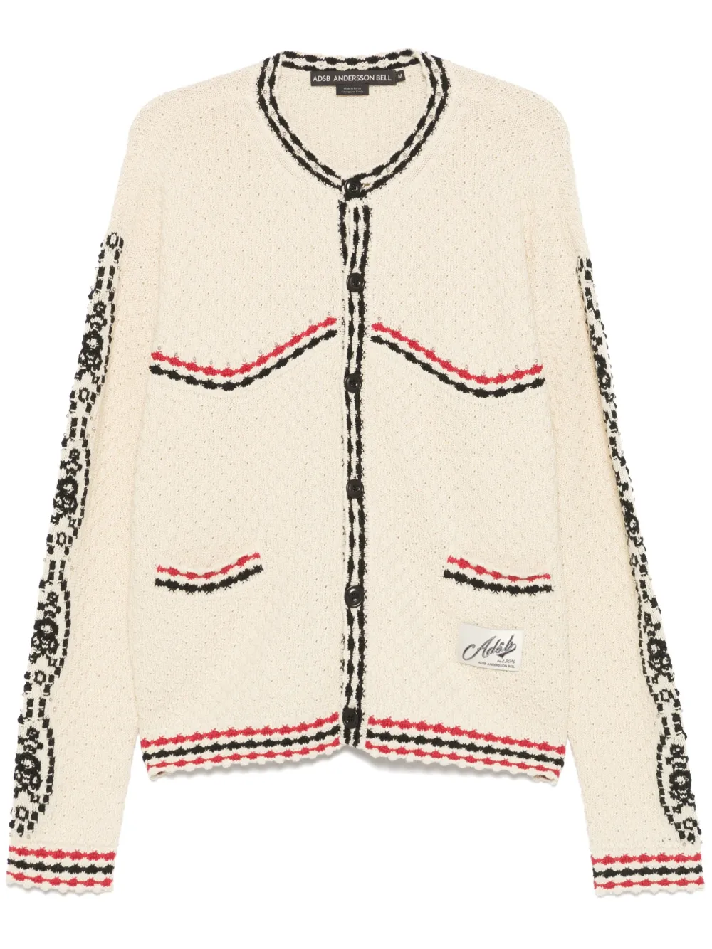 

Кардиган Fantasia с круглым вырезом Andersson Bell, нейтральный