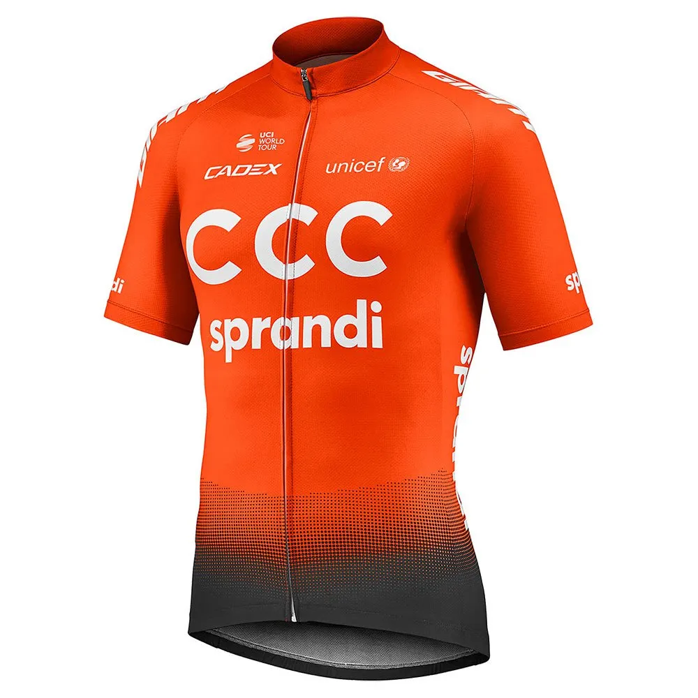 

Джерси Giant CCC Team Replica short sleeve, оранжевый