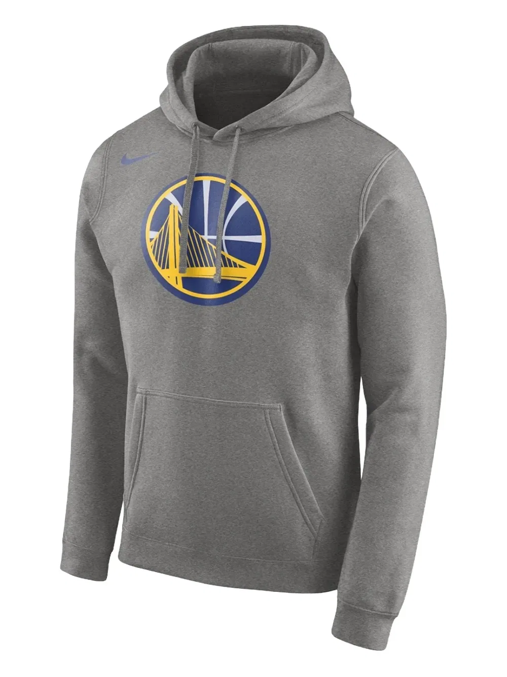 Толстовка с логотипом Golden State Warriors Nike, серый