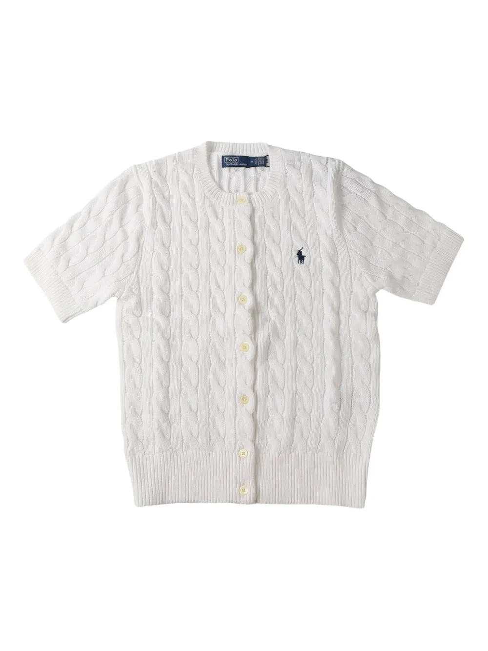 

Кардиган фактурной вязки POLO RALPH LAUREN, белый