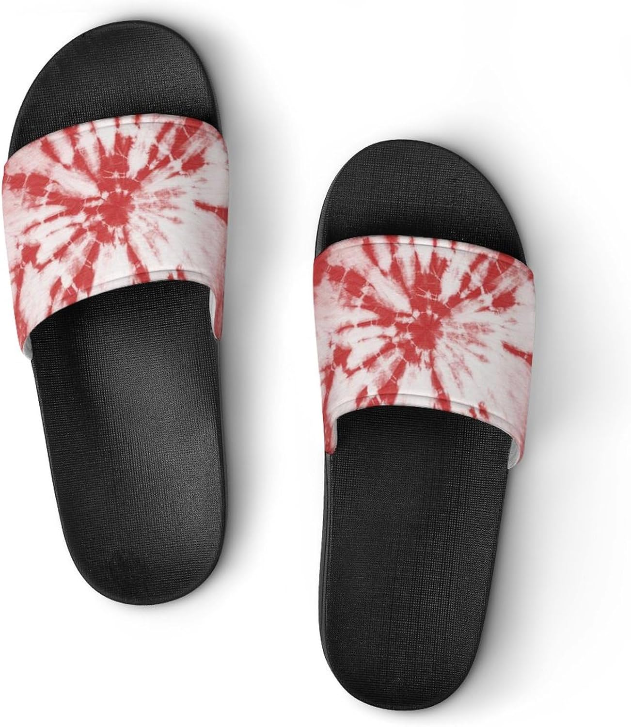 

Разноцветные тапочки с эффектом тай-дай, мужские и женские шлепанцы, сандалии на липучке, тапочки для улицы, пляжа и дома Csqdfbhd