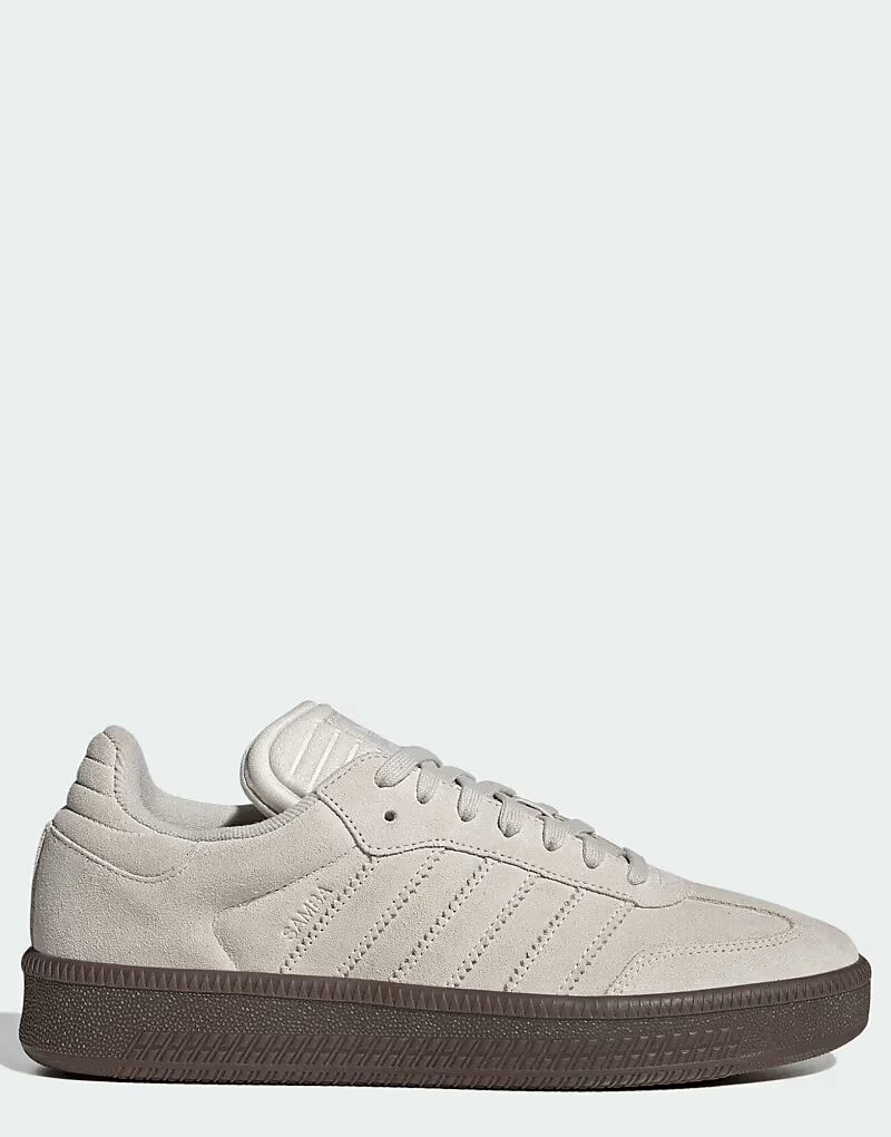 Кроссовки Adidas Originals Samba xlg в цвете alumina wonder