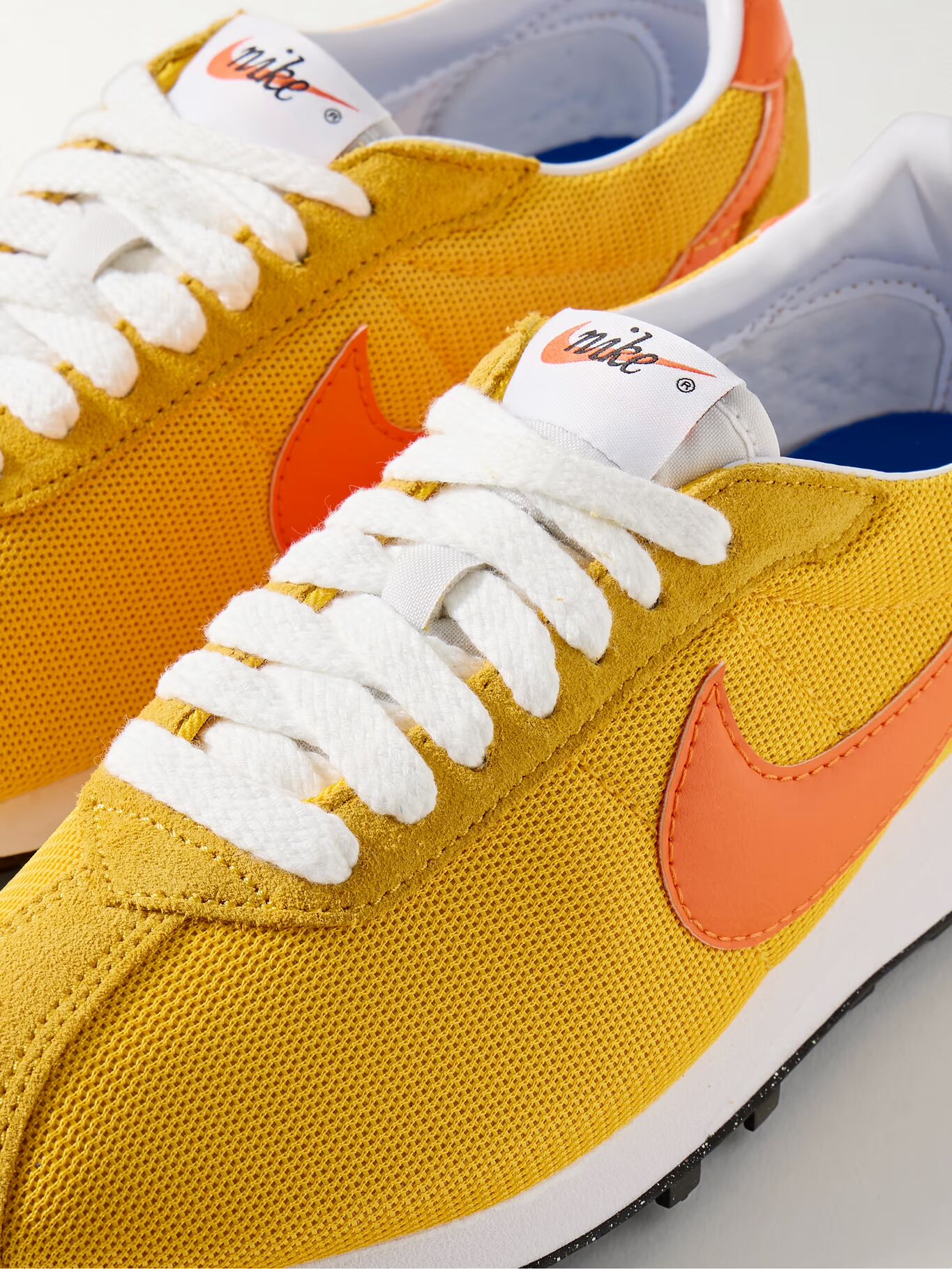 

Кроссовки LD-1000 с отделкой из кожи и замши, сетчатые NIKE, желтый
