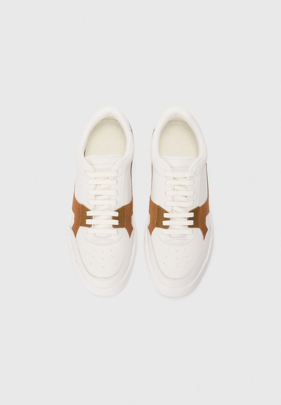 Кроссовки Tommy Hilfiger COURT CRAFT MIX, Ecru/Off-White — фото 4