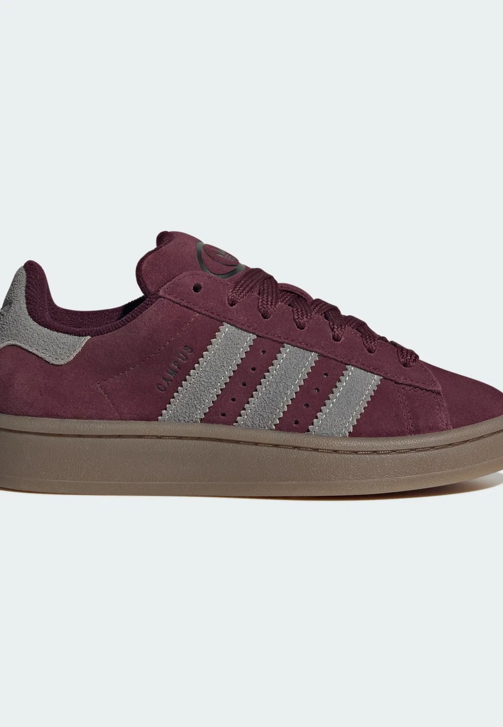 Кроссовки Adidas Originals Campus 00s бордового цвета — фото 4
