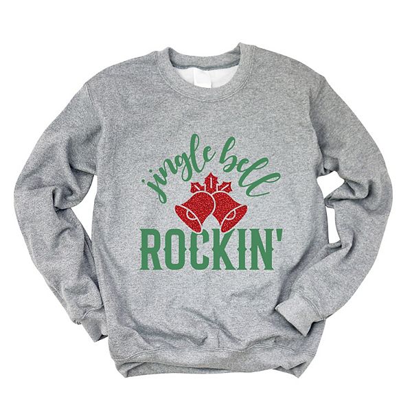 

Свитшот женский Jingle bell rockin' bell glitter Simply Sage Market, Graphite, Зеленый, Свитшот женский Jingle bell rockin' bell glitter Simply Sage Market, Graphite