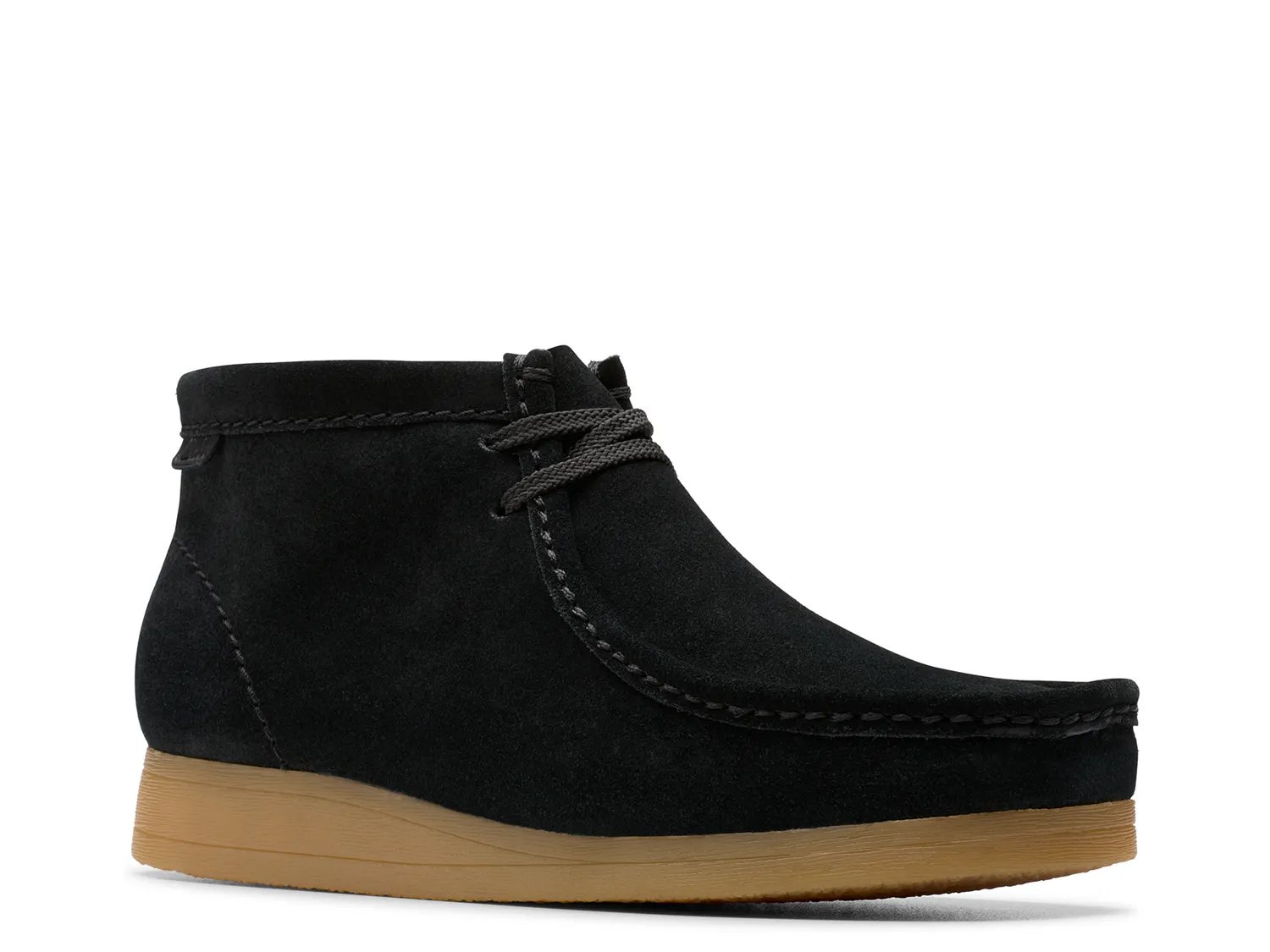 

Ботинки Clarks Wallaston Boot, Black Suede