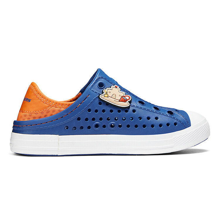 Детские сандалии Foamies Kids Blue/Orange Skechers, синий/оранжевый — фото 2