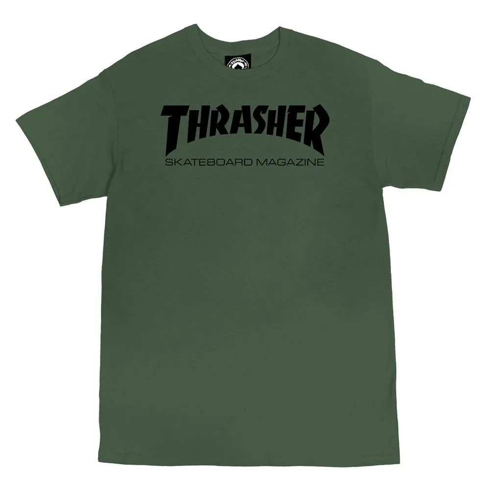 

Футболка с коротким рукавом Thrasher Skate Mag, зеленый