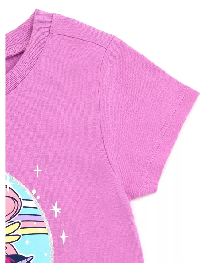 Футболка для девочек My Pony My Pony My Little Pony, фиолетовый — фото 3
