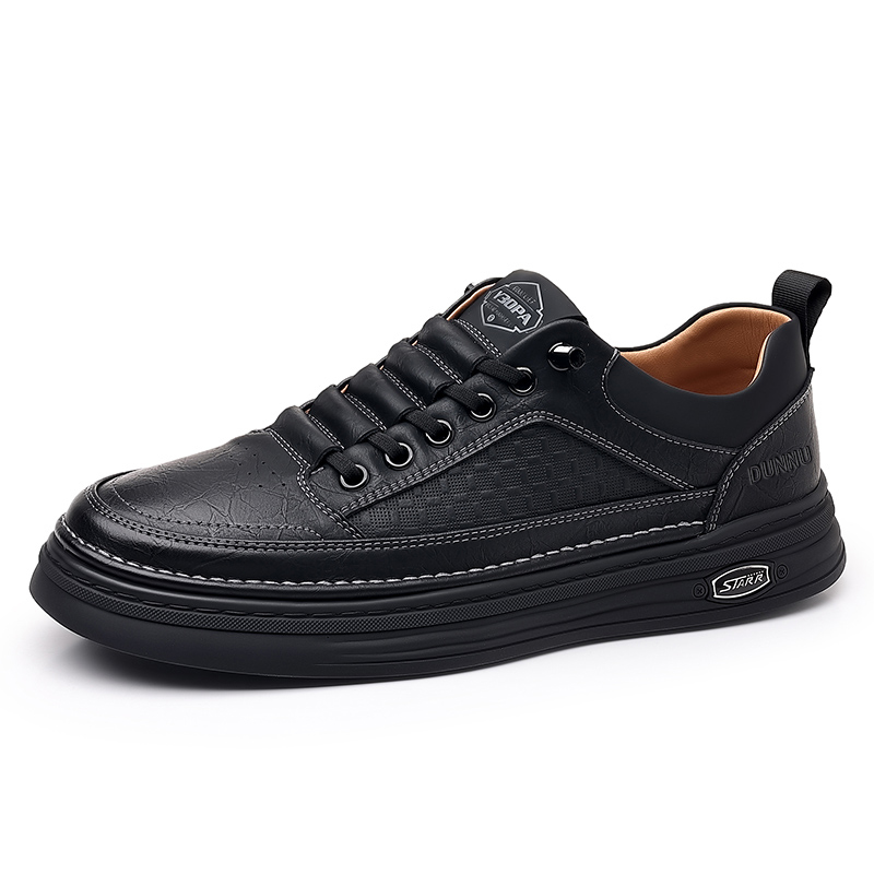

Износостойкие, нескользящие, низкие мужские кроссовки Dunnu, Black