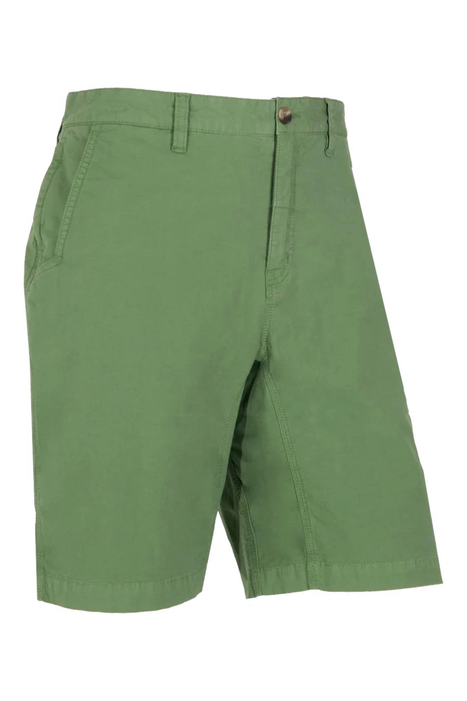 

Классический крой, эластичные поплиновые шорты цвета «Чайв» MOUNTAIN KHAKIS, цвет chive