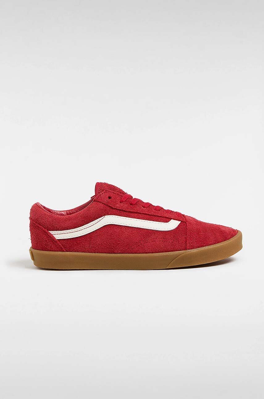

Замшевые кроссовки Vans Old Skool Lowpro, красный