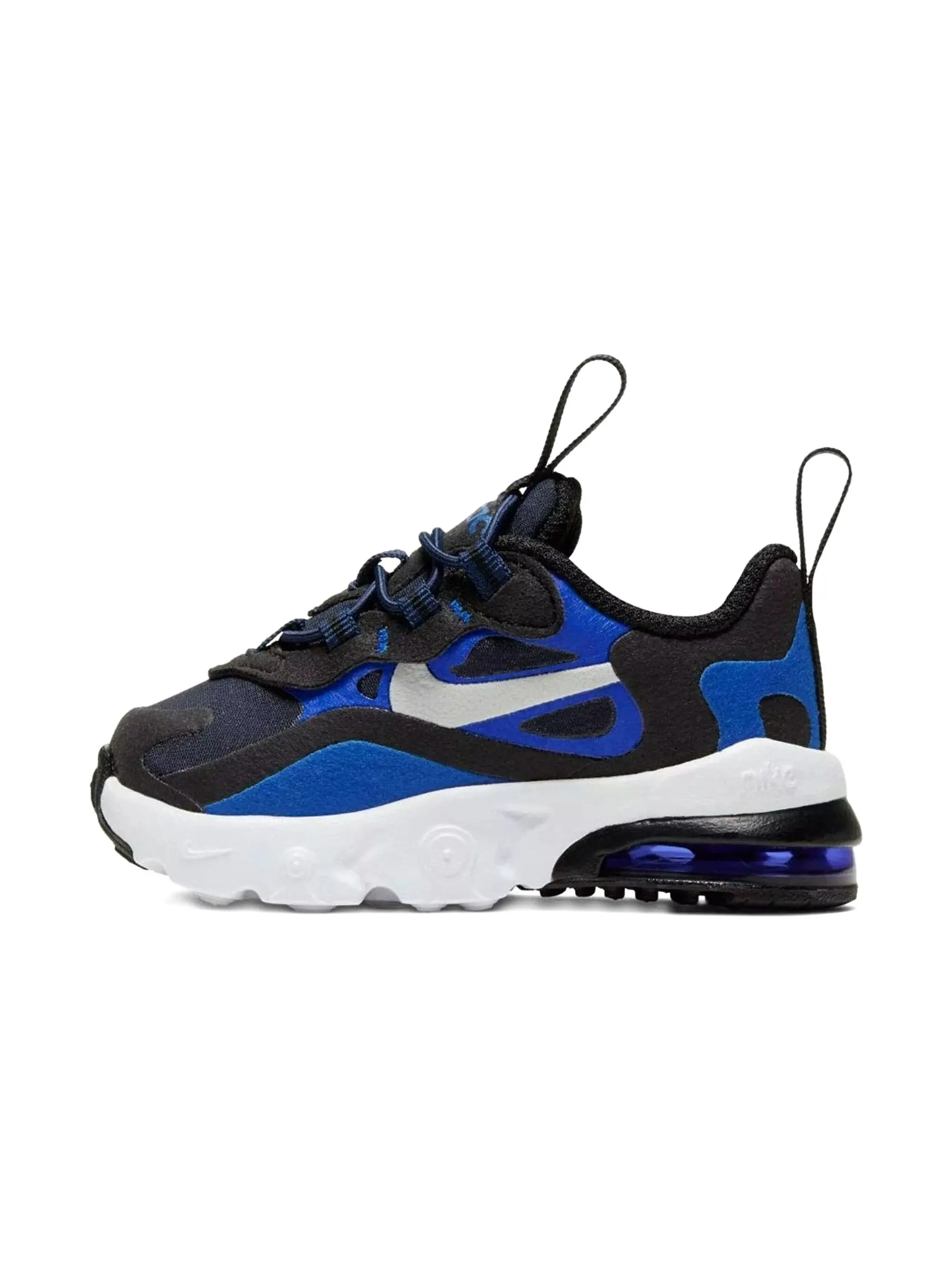 Кроссовки Air Max 270 Rt Black/White/Blue Nike Kids, черный — фото 4